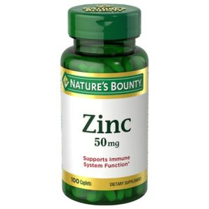 Nature's Bounty Zinc 50 mg Caplets - 100.0 ea