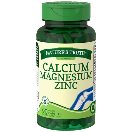 Nature's Truth Calcium Magnesium Zinc Plus Vitamin D3 - 90.0 ea