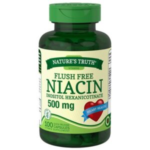 Nature's Truth Flush Free Niacin Inositol Hexanicotinate 500mg - 100.0 ea