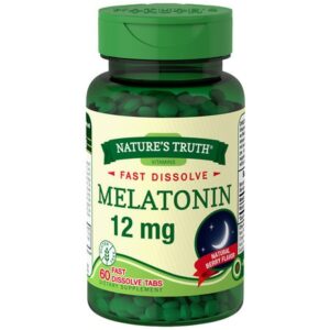 Nature's Truth Melatonin 12mg Berry - 60.0 ea