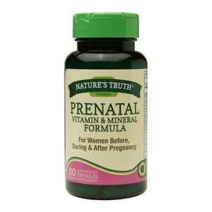 Nature's Truth Prenatal Vitamin & Mineral Formula - 60.0 ea