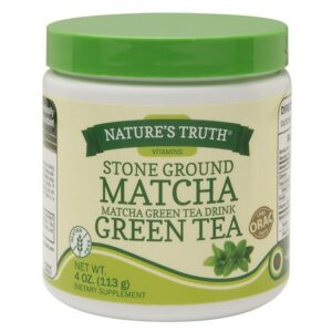 Nature's Truth Stone Ground Matcha Green Tea - 4.0 oz