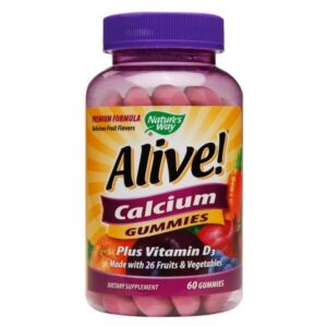Nature's Way Alive! Calcium Plus Vitamin D3 Gummies - 60.0 ea