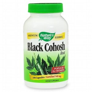 Nature's Way Black Cohosh Root, Capsules - 180.0 ea