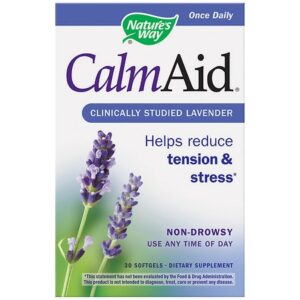 Nature's Way CalmAid Lavender Soft Gels - 30.0 ea