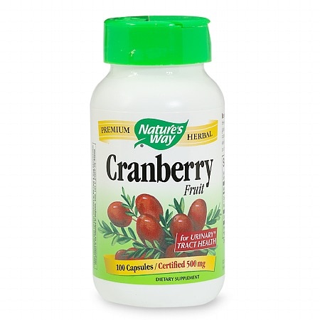 Nature's Way Cranberry Fruit 465 mg Dietary Supplement Capsules - 100.0 ea