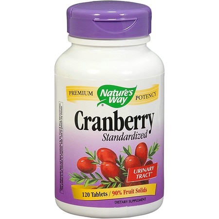 Nature's Way Cranberry Standardized Dietary Supplement Tablets - 120.0 ea