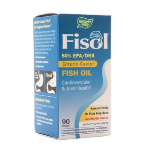 Nature's Way Fisol Fish Oil 500 mg Dietary Supplement Softgels - 90.0 ea