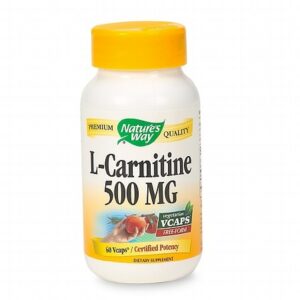 Nature's Way L-Carnitine 500 mg Dietary Supplement Vcaps - 60.0 ea