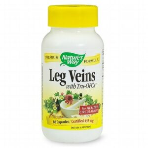 Nature's Way Leg Veins Dietary Supplement Capsules - 60.0 ea