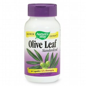 Nature's Way Olive Leaf Standardized Dietary Supplement Capsules - 60.0 ea