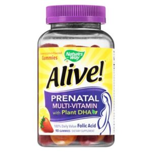 Nature's Way Prenatal Multi-Vitamin Gummies Strawberry/Lemon - 90.0 ea