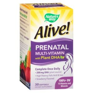 Nature's Way Prenatal Multi-Vitamin Softgels Strawberry - 30.0 ea