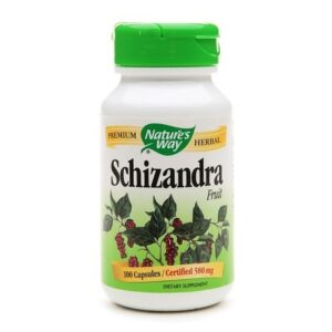 Nature's Way Schizandra Fruit 580mg, Capsules - 100.0 ea