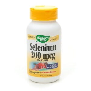 Nature's Way Selenium 200 mcg Dietary Supplement Capsules - 100.0 ea