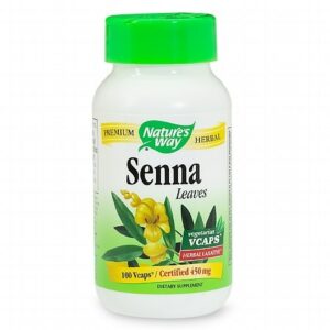Nature's Way Senna Leaves 450 mg Dietary Supplement Vegetarian Vcaps - 100.0 ea