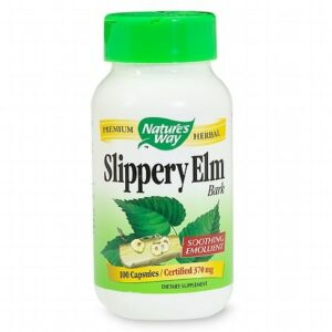 Nature's Way Slippery Elm Bark 400mg Dietary Supplement Capsules - 100.0 ea