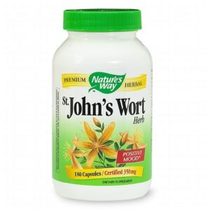 Nature's Way St. John's Wort Herb 350 mg Dietary Supplement Capsules - 180.0 ea