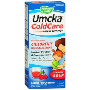 Nature's Way Umcka Coldcare Children's Syrup Cherry - 4.0 fl oz