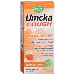 Nature's Way Umcka Soothing Syrup, Max Relief English Ivy Base - 4.0 oz