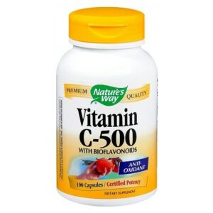 Nature's Way Vitamin C-500 Dietary Supplement Capsules - 100.0 ea