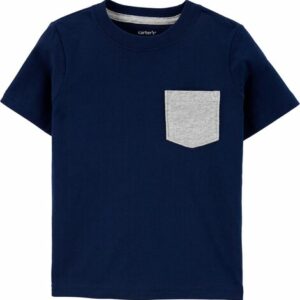 Navy Pocket Tee