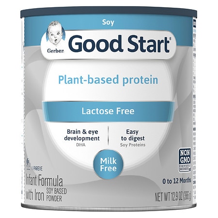 Nestle Good Start Supreme DHA & ARA Soy Soy Powder Infant Formula, Stage 1 - 12.9 oz