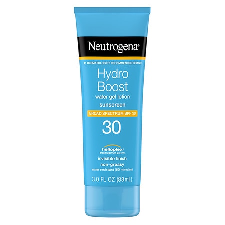Neutrogena Hydro Boost Moisturizing Sunscreen Lotion, SPF 30 - 3.0 fl oz