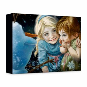 ''Never Let It Go'' Gicle on Canvas by Heather Edwards Official shopDisney