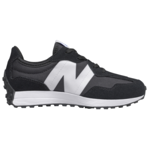 New Balance Boys New Balance 327 - Boys' Grade School Running Shoes Black/White Size 07.0