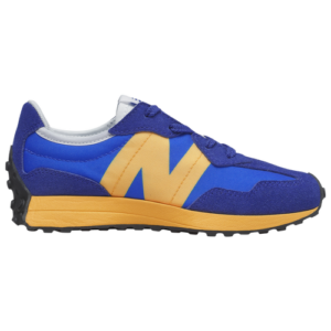 New Balance Boys New Balance 327 - Boys' Grade School Running Shoes Blue/Yellow Size 04.0