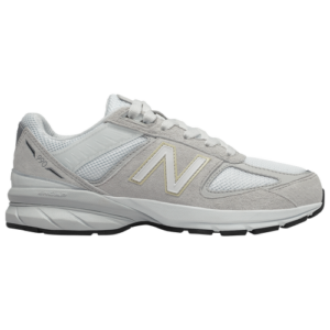 New Balance Boys New Balance 990 - Boys' Grade School Running Shoes White/White/White Size 07.0