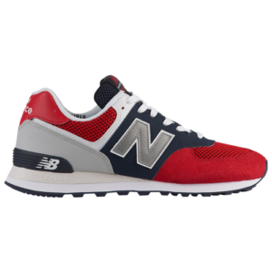 New Balance Mens New Balance 574 - Mens Running Shoes Team Red/Pigment/Gray Size 08.0