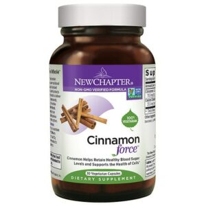 New Chapter Cinnamon Force, Vegetarian Capsules - 30.0 ea