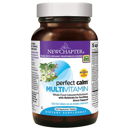 New Chapter Perfect Calm Multi Vitamin, Tablets - 144.0 ea