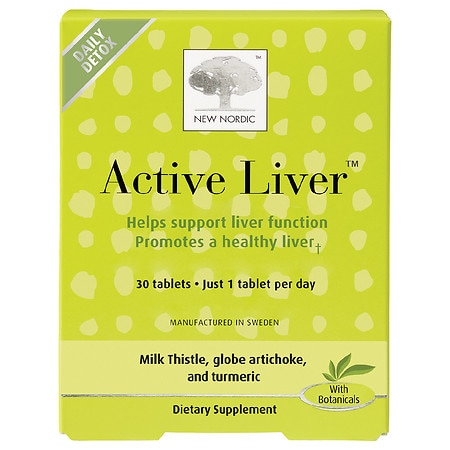 New Nordic Active Liver Supplement Tablets - 30.0 ea