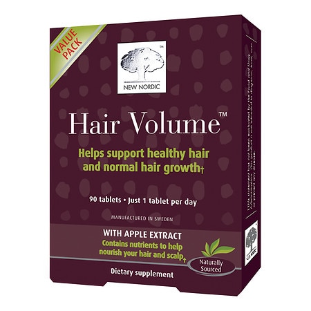 New Nordic Hair Volume Supplement, Tablets - 90.0 ea