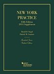 New York Practice-2014 Supplement