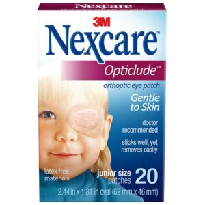 Nexcare Opticlude Orthoptic Eye Patches Junior Size - 20.0 ea