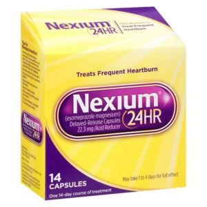 Nexium 24HR Delayed Release Heartburn Relief Capsule, 20mg Esomeprazole - 14.0 ea