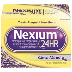 Nexium 24HR Delayed Release Heartburn Relief Capsules, 20mg - 42.0 ea