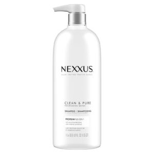 Nexxus Clean and Pure Clarifying Shampoo, Nourished Hair Care - 33.8 oz