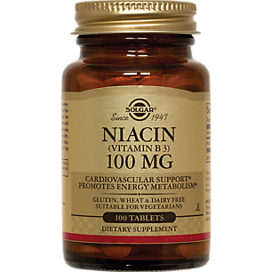 Niacin Vitamin B3 - 100 MG (100 Tablets)