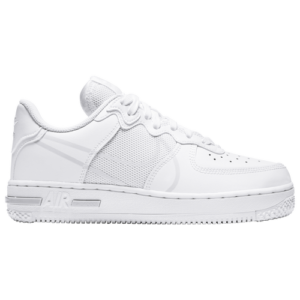 Nike Boys Nike Air Force 1 React - Boys' Grade School Shoes White/Pure Platinum Size 06.5