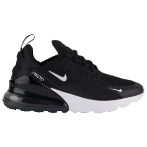 Nike Boys Nike Air Max 270 - Boys' Grade School Shoes Black/White/Anthracite Size 04.0