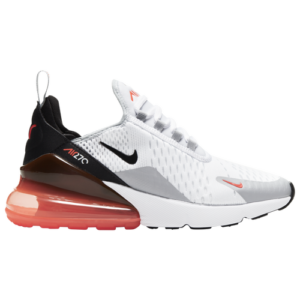 Nike Boys Nike Air Max 270 - Boys' Grade School Shoes White/Red Size 03.5