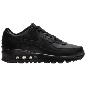 Nike Boys Nike Air Max 90 - Boys' Grade School Running Shoes Black/Black/Black Size 06.0