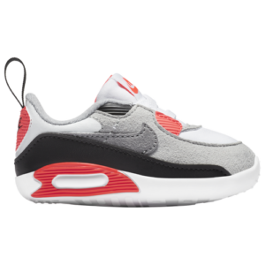 Nike Boys Nike Air Max 90 Crib - Boys' Infant Shoes White/Red Size 03.0