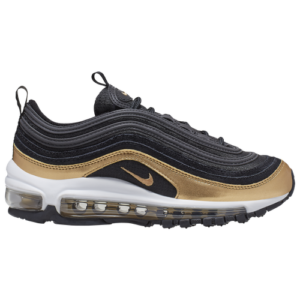 Nike Boys Nike Air Max 97 - Boys' Grade School Shoes Black/Metallic Gold Size 04.0