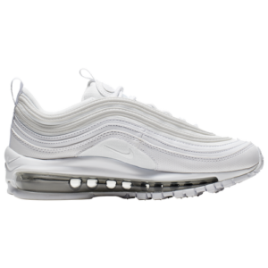 Nike Boys Nike Air Max 97 - Boys' Grade School Shoes White/White/Met Silver Size 06.5